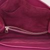 Louis Vuitton Olympe handbag in brown monogram canvas and fuchsia leather - Detail D2 thumbnail