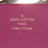 Louis Vuitton Olympe handbag in brown monogram canvas and fuchsia leather - Detail D3 thumbnail