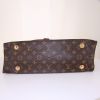Louis Vuitton Olympe handbag in brown monogram canvas and fuchsia leather - Detail D4 thumbnail