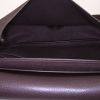 Hermes Colorado large model messenger bag in brown grained leather and brown canvas - Detail D2 thumbnail