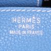 Bolso de mano Hermes Birkin 35 cm en cuero taurillon clémence azul - Detail D3 thumbnail
