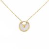 Cartier Amulette necklace in yellow gold,  mother of pearl and diamond - 00pp thumbnail