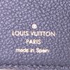 Louis Vuitton Pallas Compact wallet in brown monogram canvas and black leather - Detail D3 thumbnail