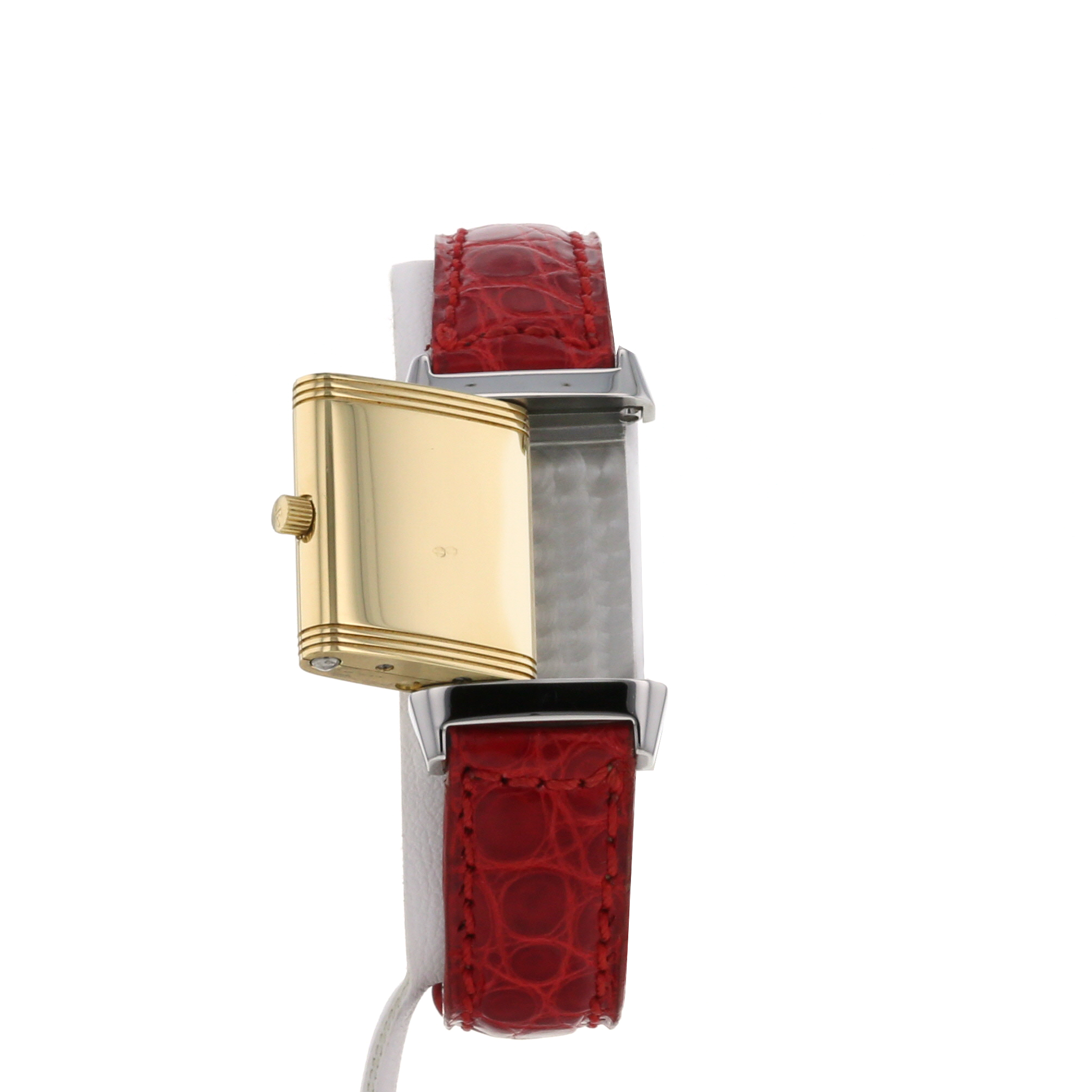 Montre Jaeger-LeCoultre Reverso Lady en or et acier Vers  2000 - Detail D2