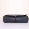 Chanel Mademoiselle shoulder bag in navy blue quilted leather - Detail D5 thumbnail