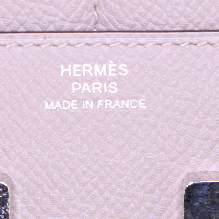 Portafogli Hermes Constance in pelle Epsom etoupe - Detail D3