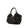 Bolso de mano Louis Vuitton L en cuero mahina negro - 00pp thumbnail