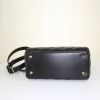 Dior Lady Dior medium model shoulder bag in black leather cannage - Detail D5 thumbnail