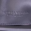 Sac cabas Bottega Veneta Fourre-tout en cuir intrecciato gris - Detail D3 thumbnail