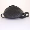 Chanel clutch-belt in black quilted leather - Detail D4 thumbnail