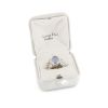 Anello Dior in oro bianco,  calcedonio e diamanti - Detail D2 thumbnail
