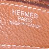 Borsa portadocumenti Hermès Sac à dépêches in pelle togo gold - Detail D3 thumbnail