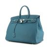 Hermes Birkin 40 cm handbag in blue jean togo leather - 00pp thumbnail