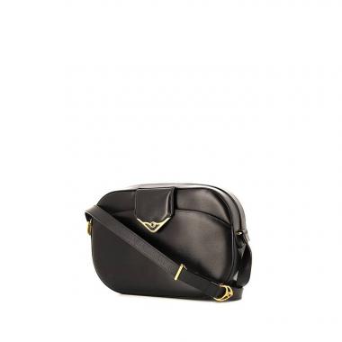 Cartier shoulder bag in blue box leather