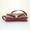 Cartier Vintage shoulder bag in burgundy leather - Detail D4 thumbnail