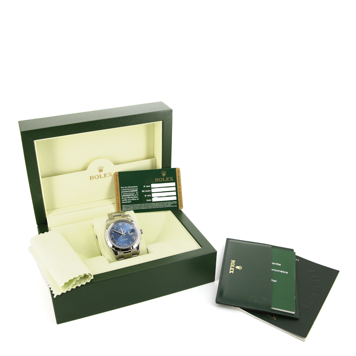 Rolex Datejust II watch in stainless steel Circa 2012 - Detail D2