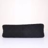 Chanel 2.55 shoulder bag in black quilted jersey - Detail D5 thumbnail