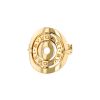 Half-articulated Bulgari Astrale large model ring in yellow gold - 00pp thumbnail