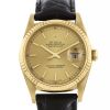 Rolex Datejust watch in yellow gold Ref:  16238 Circa  1996 - 00pp thumbnail