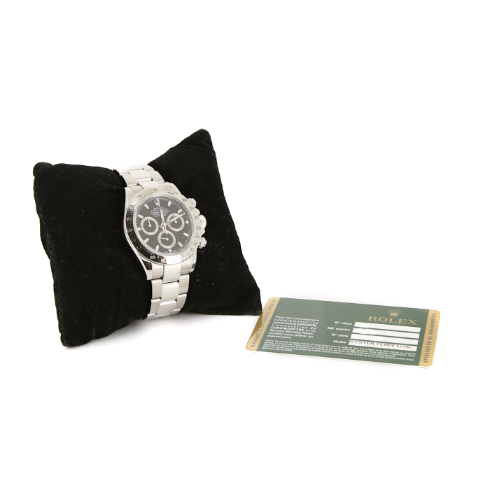 Orologio Rolex Daytona in acciaio Ref :  116520 Circa  2009 - Detail D2