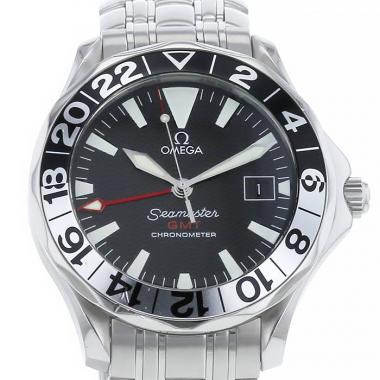Reloj Omega Seamaster 300M GMT de acero Circa  2000
