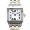 Reloj Cartier Santos-Demoiselle de oro y acero Circa  2000 - 00pp thumbnail
