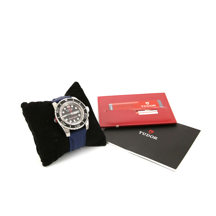 Reloj Tudor Hydronaut 1200 de acero Ref :  25000 Circa  2011 - Detail D2