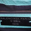 Bolso de mano Balenciaga Work en cuero verde - Detail D3 thumbnail