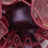 Chanel Vintage backpack in burgundy leather - Detail D2 thumbnail