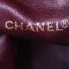 Mochila Chanel Vintage en cuero color burdeos - Detail D3 thumbnail