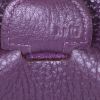 Bolso bandolera Hermès Evelyne III en cuero togo violeta - Detail D4 thumbnail