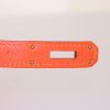 Borsa Hermes Birkin 30 cm in pelle Epsom arancione - Detail D4 thumbnail