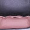 Borsa a tracolla Givenchy Obsedia in pelle argentata rosa e nera - Detail D2 thumbnail