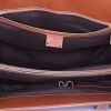 Gucci Jackie 24 hours bag in brown empreinte monogram leather - Detail D2 thumbnail