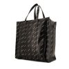 Shopping bag Balenciaga Bazar shopper in pelle nera motivo firmato - 00pp thumbnail