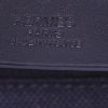 Hermes Herbag shoulder bag in black canvas and black leather - Detail D4 thumbnail
