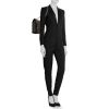 Mochila Chanel Sac à dos modelo pequeño en cuero acolchado negro - Detail D1 thumbnail