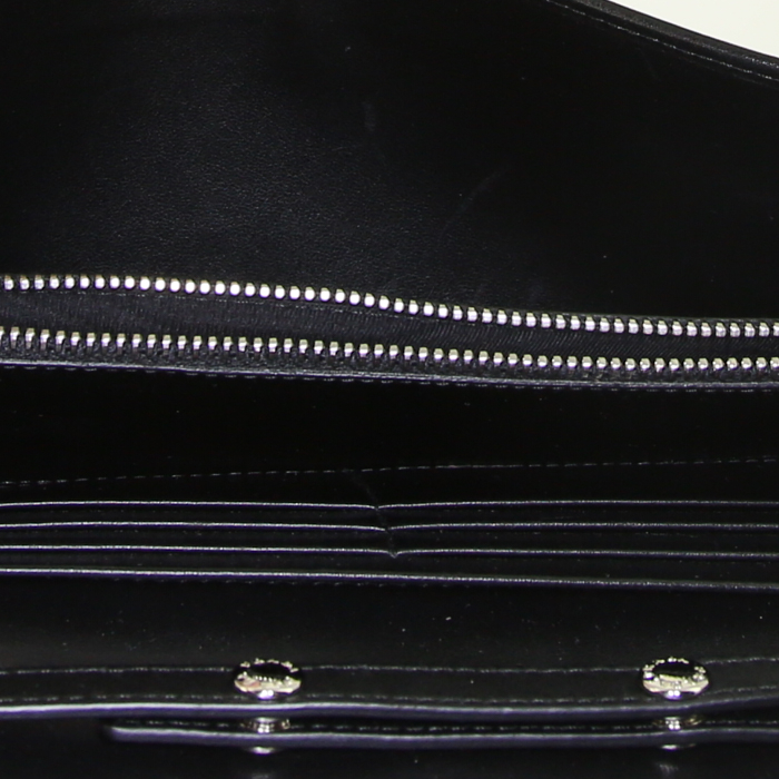 Sac bandoulière Prada Gommet en tissu noir - Detail D2