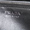 Prada Gommet shoulder bag in black canvas - Detail D3 thumbnail