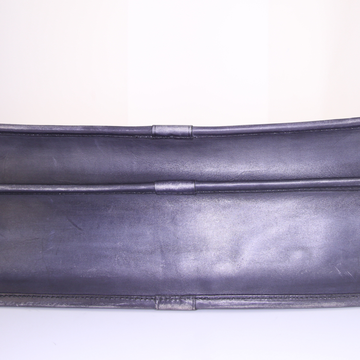 Berluti Deux jours briefcase in black shading leather - Detail D4