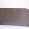 Bolsa de viaje Louis Vuitton Geant Albatros en tela monogram beige gris y cuero natural - Detail D5 thumbnail