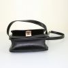 Bolso de mano Céline Classic Box en cuero box negro y piel de pitón negra - Detail D4 thumbnail
