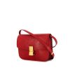 Céline Classic Box shoulder bag in red lizzard - 00pp thumbnail