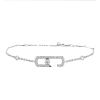 Messika Move Addiction bracelet in white gold and diamonds - 00pp thumbnail