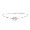 Messika Joy bracelet in white gold and diamonds - 00pp thumbnail
