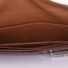 Pochette Hermès Verrou in coccodrillo marrone - Detail D2 thumbnail
