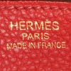 Sac à main Hermes Birkin 40 cm en cuir togo rouge - Detail D3 thumbnail