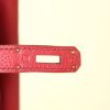 Bolso de mano Hermes Birkin 40 cm en cuero togo rojo - Detail D4 thumbnail