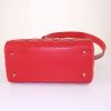 Bolso de mano Dior Lady Dior modelo mediano en cuero cannage rojo - Detail D5 thumbnail