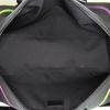 Louis Vuitton Keepall - Luggage travel bag in black taiga leather - Detail D3 thumbnail